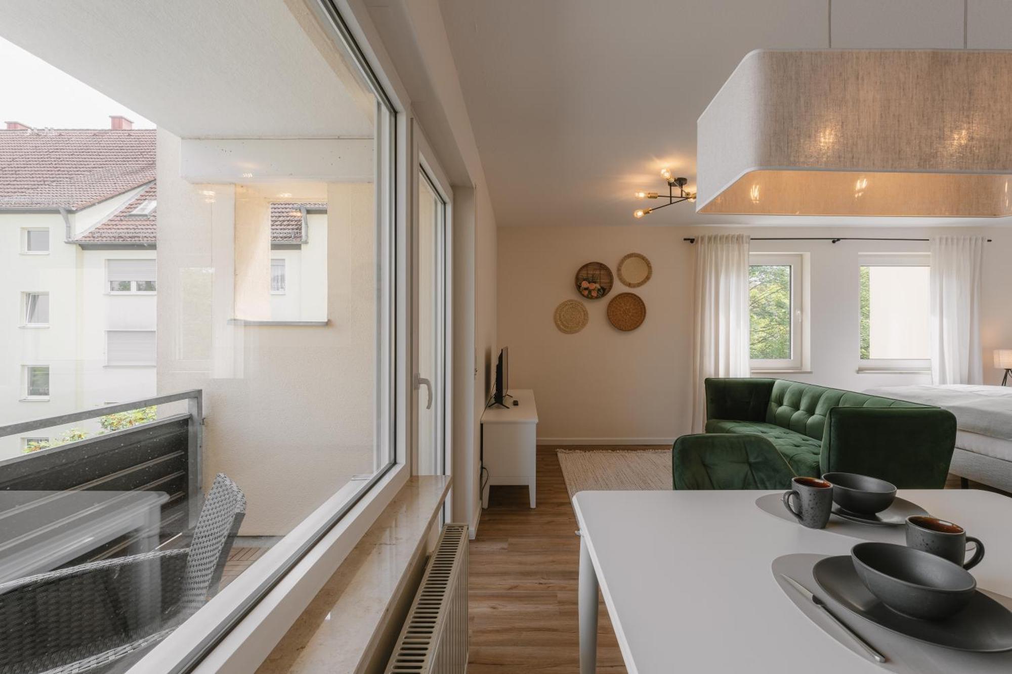 Exklusiv & Zentral: 1-Zi. Apartment Mit Balkon Stellplatz 拜罗伊特 外观 照片